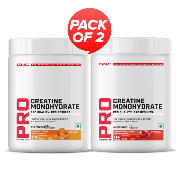 GNC Pro Performance Creatine Monohydrate Combo