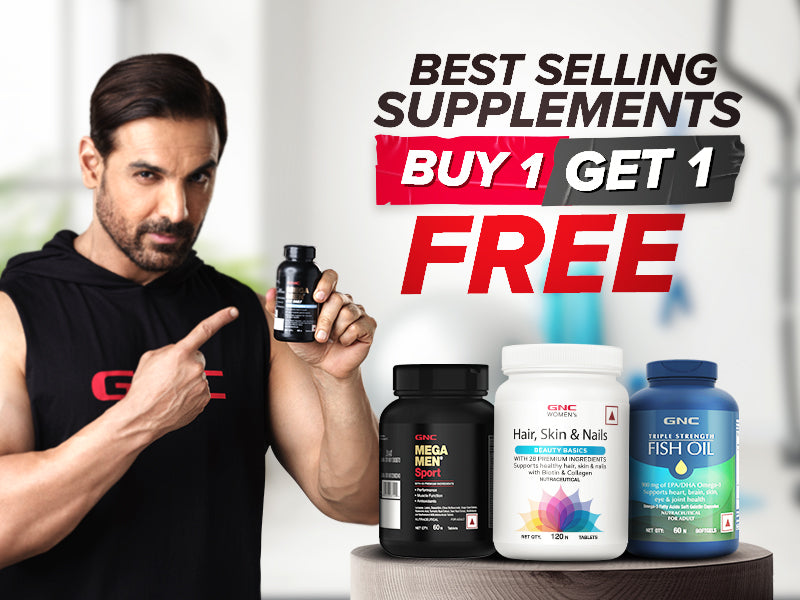 GNC Buy 1 Get 1 Free - Best Selling Supplements