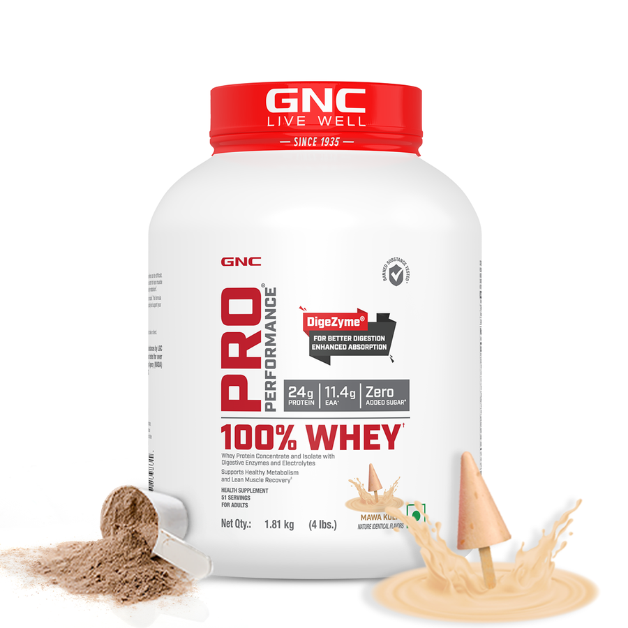 100% Whey Protein - 4 lbs / Mawa Kulfi