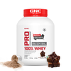 GNC Pro Performance 100% Whey Protein - Chocolate Fudge 4Lbs - Clearance Sale| Expiry - 2024-09-30