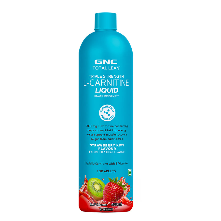 Triple Strength L-Carnitine Liquid 450 ml (Strawberry Kiwi) - Strawberry Kiwi