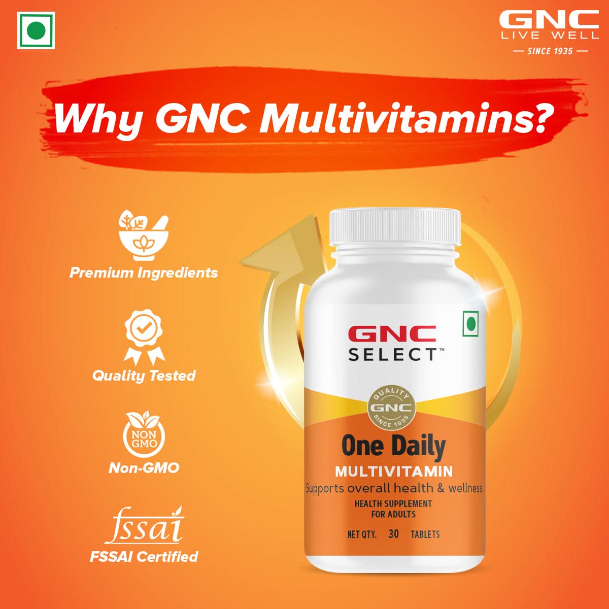 GNC Select One Daily Multivitamin