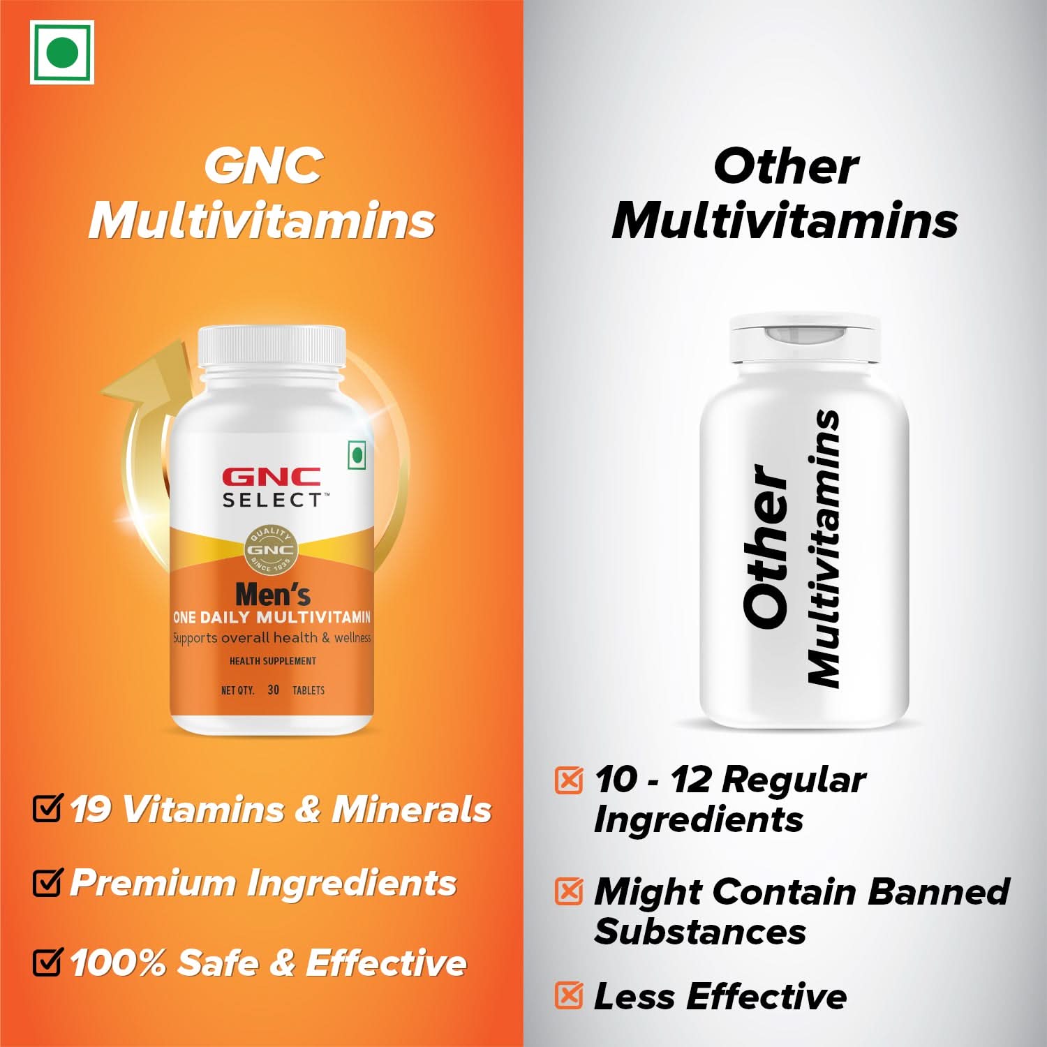 GNC Select Men's One Daily Multivitamin