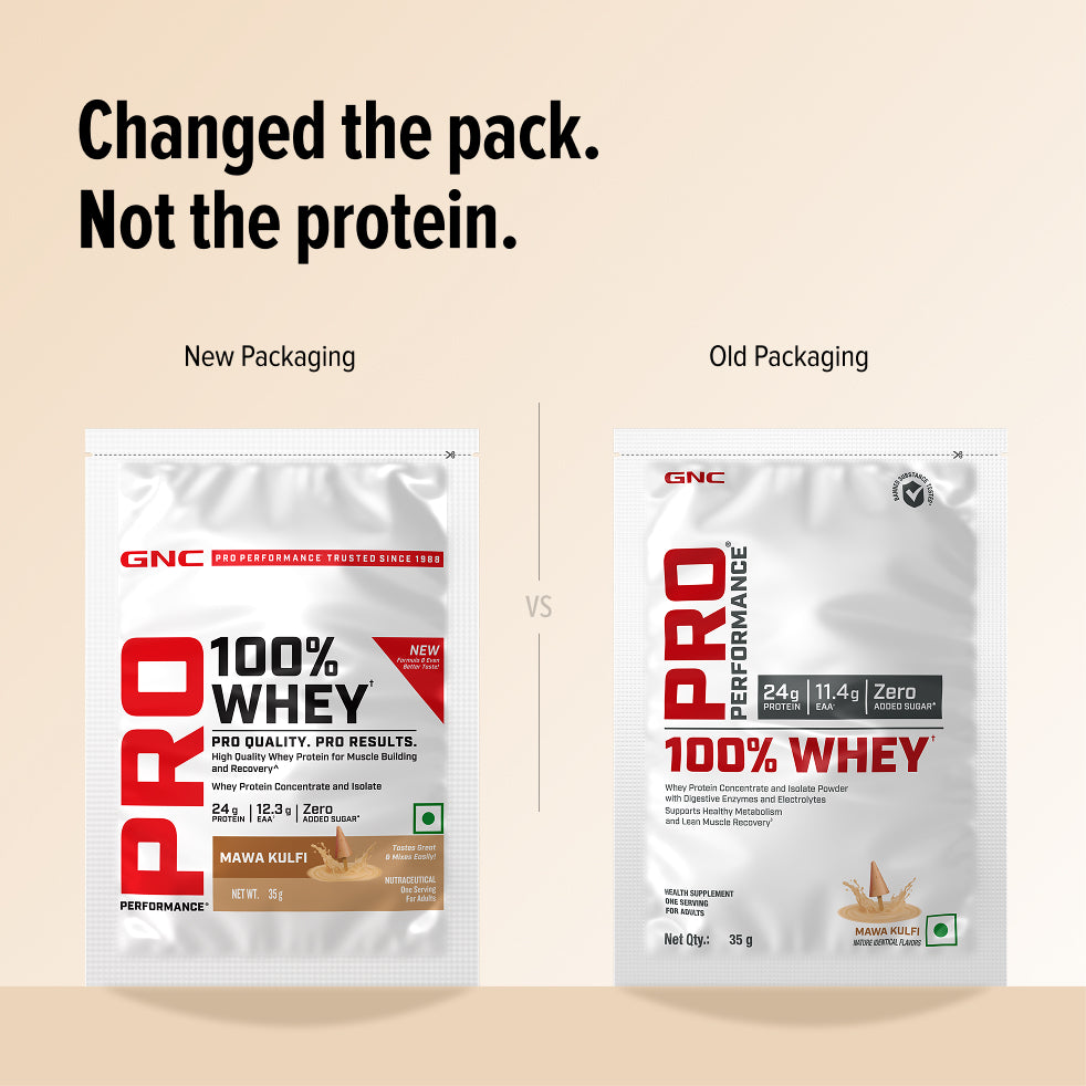 GNC Pro Performance 100% Whey (New Formulation)