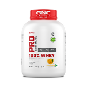 100% Whey Protein 5lbs Mango Smoothie - Clearance | Expiry - 2026-04-30