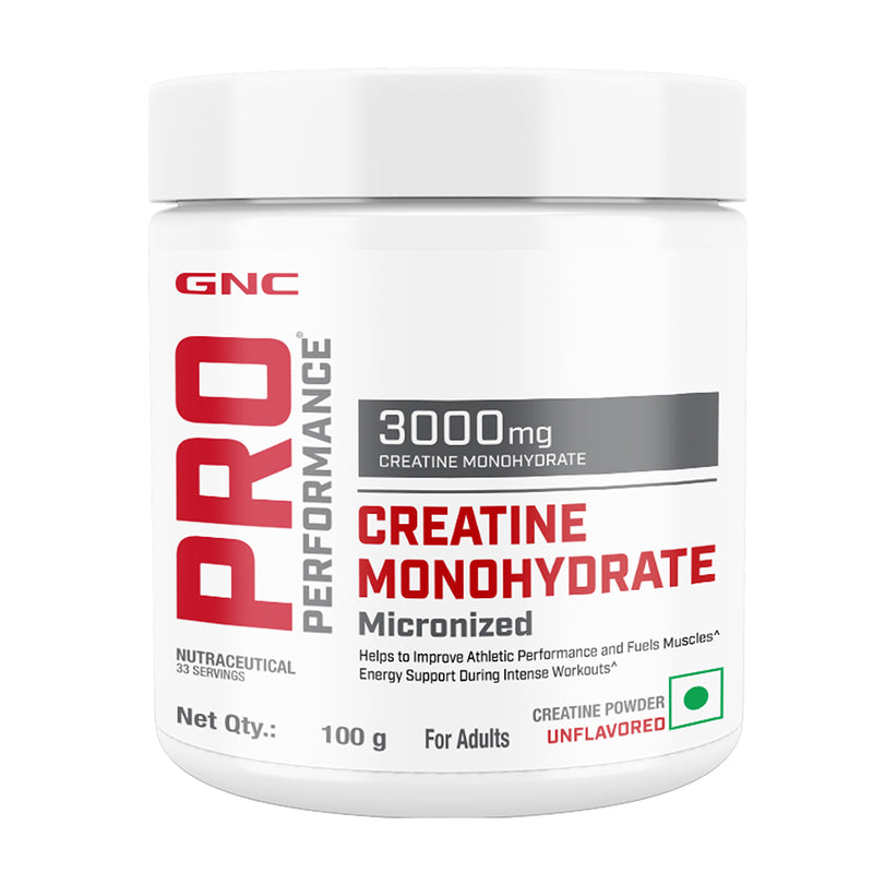 GNC Pro Performance Creatine Monohydrate + Mega Men One Daily Multivitamin