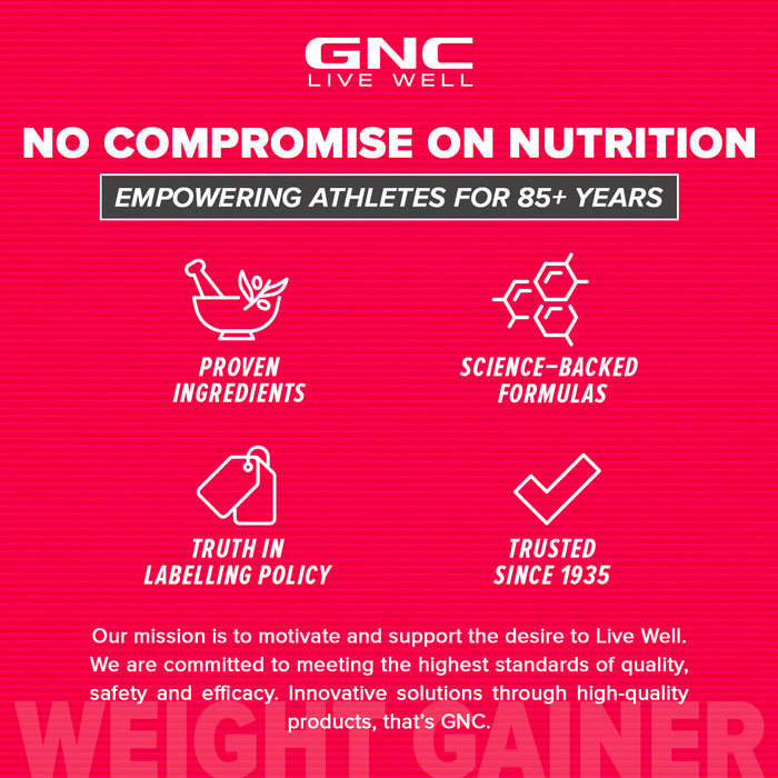GNC Pro Performance Weight Gainer 5 KG Double Chocolate GNC India
