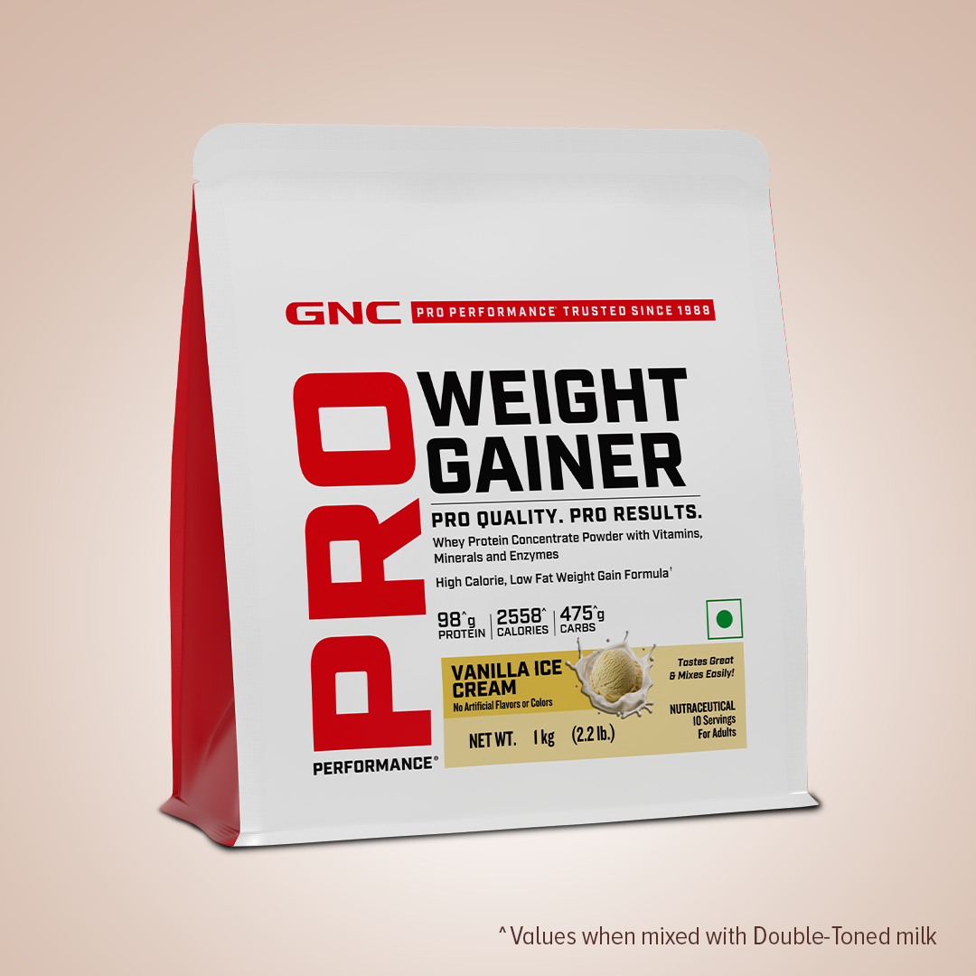 GNC Pro Performance Weight Gainer 1kg gainer vanilla