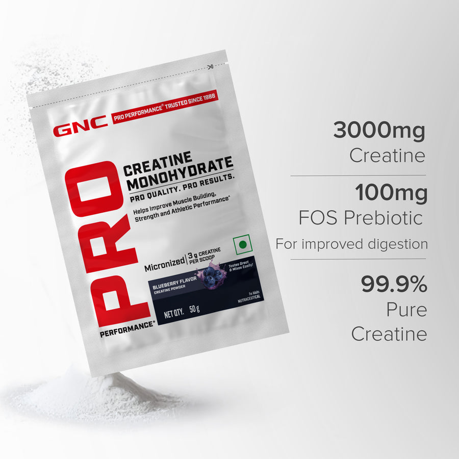 Creatine Monohydrate 50g - Blueberry - 50g