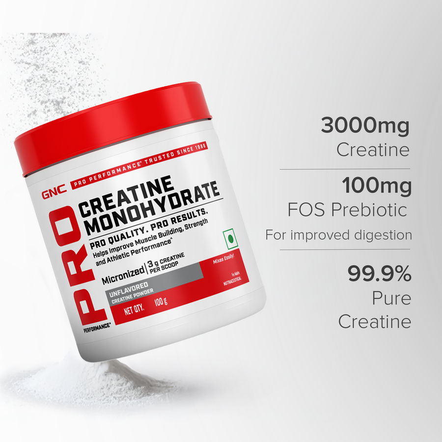 Creatine Monohydrate - 100 gms / Unflavoured - 100 gms / Unflavoured