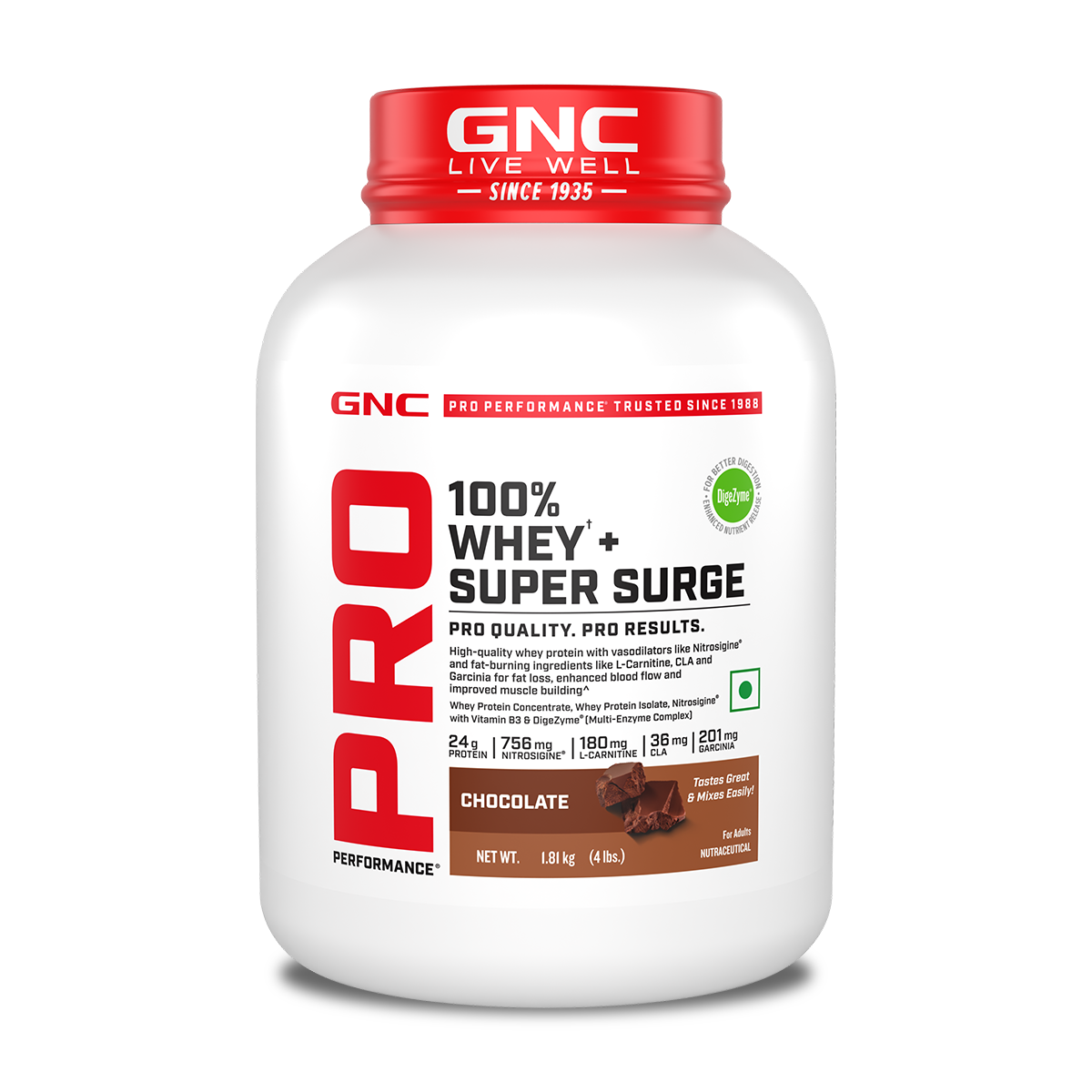 GNC 100% Whey + Super Surge