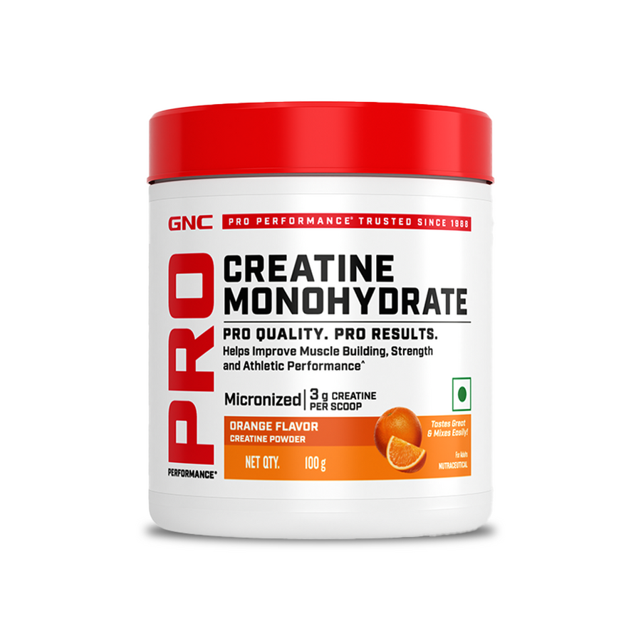 Creatine Monohydrate - 100 gms / Orange
