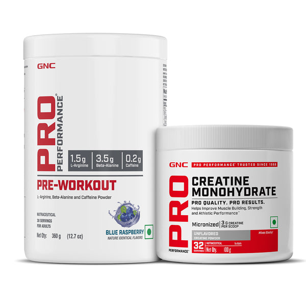 GNC Pro Performance Pre-Workout + Creatine 100 gms - IM