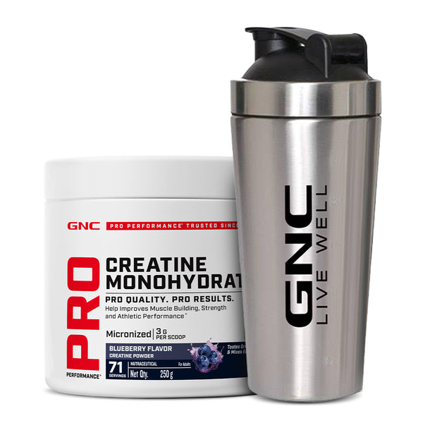GNC Pro Performance Creatine Monohydrate with Shaker