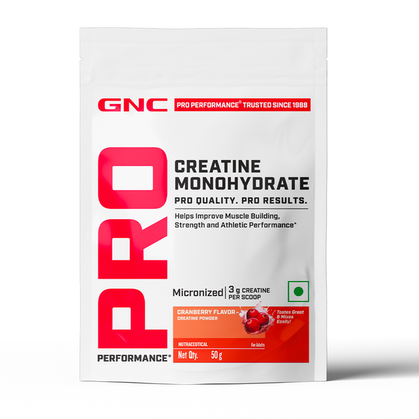 Creatine Monohydrate 50g - Cranberry