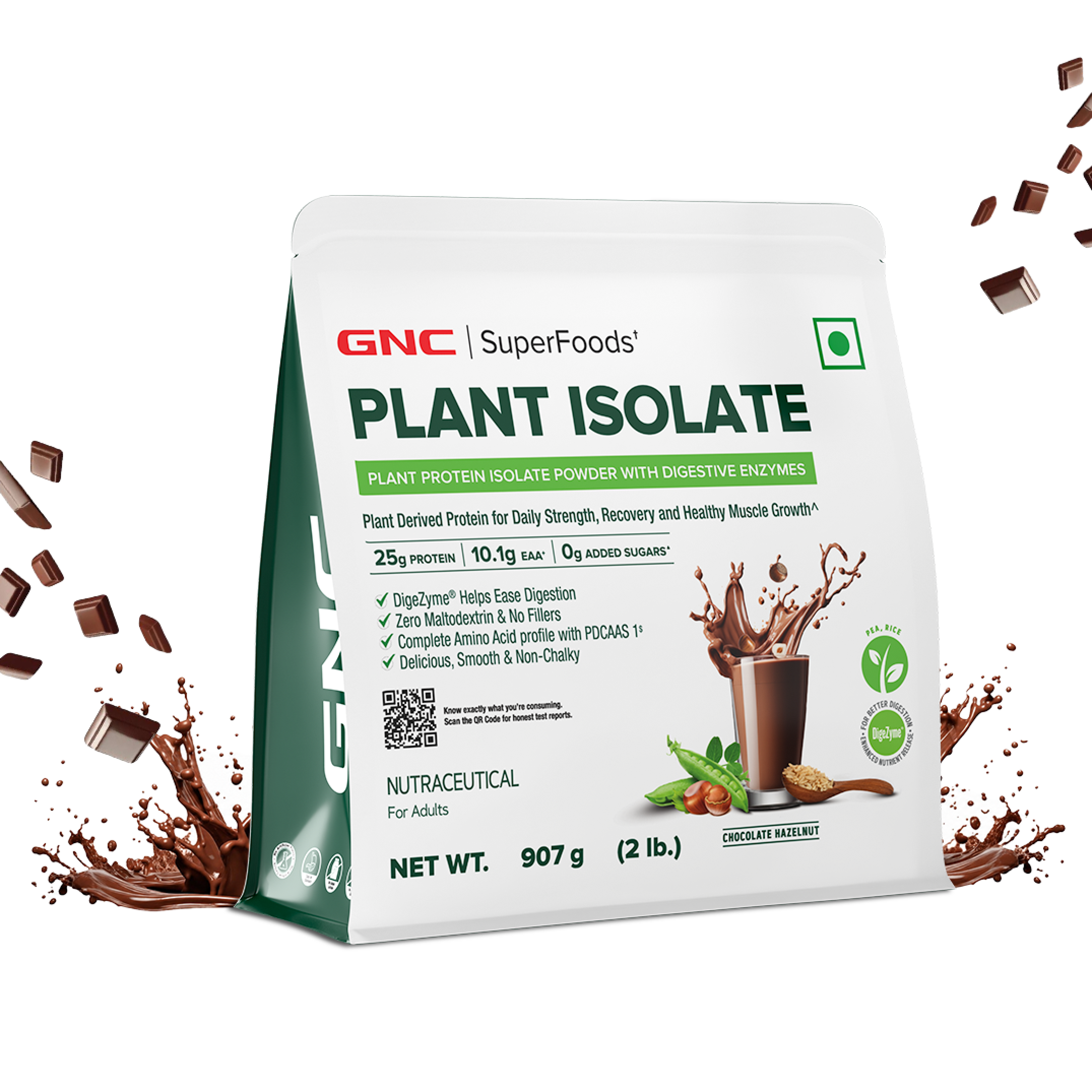 GNC Superfood Plant isolate + L-Carnitine Tablets 500mg