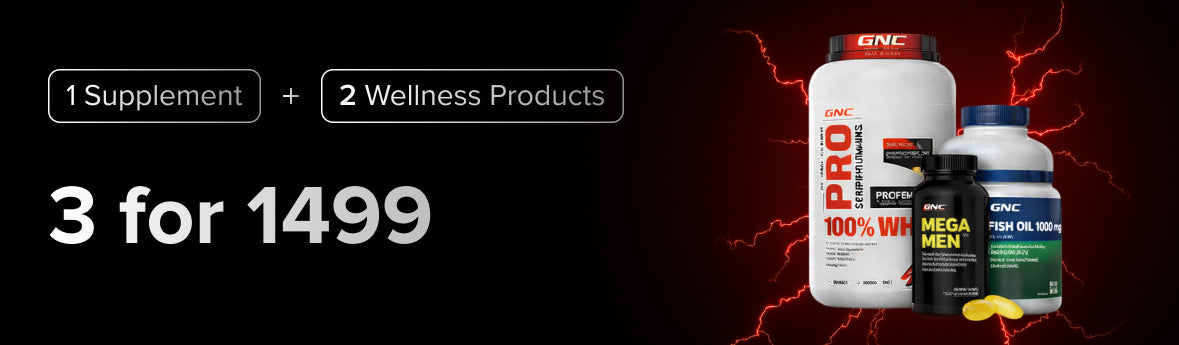 GNC - Buy 3 for ₹1499