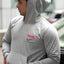 GNC Full Sleeves Grey Hoodie | Sports Wear | 100% Cotton | Signed By John Abraham