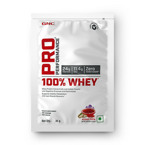 100% Whey Protein Sachets 35gm Kesar Pista
