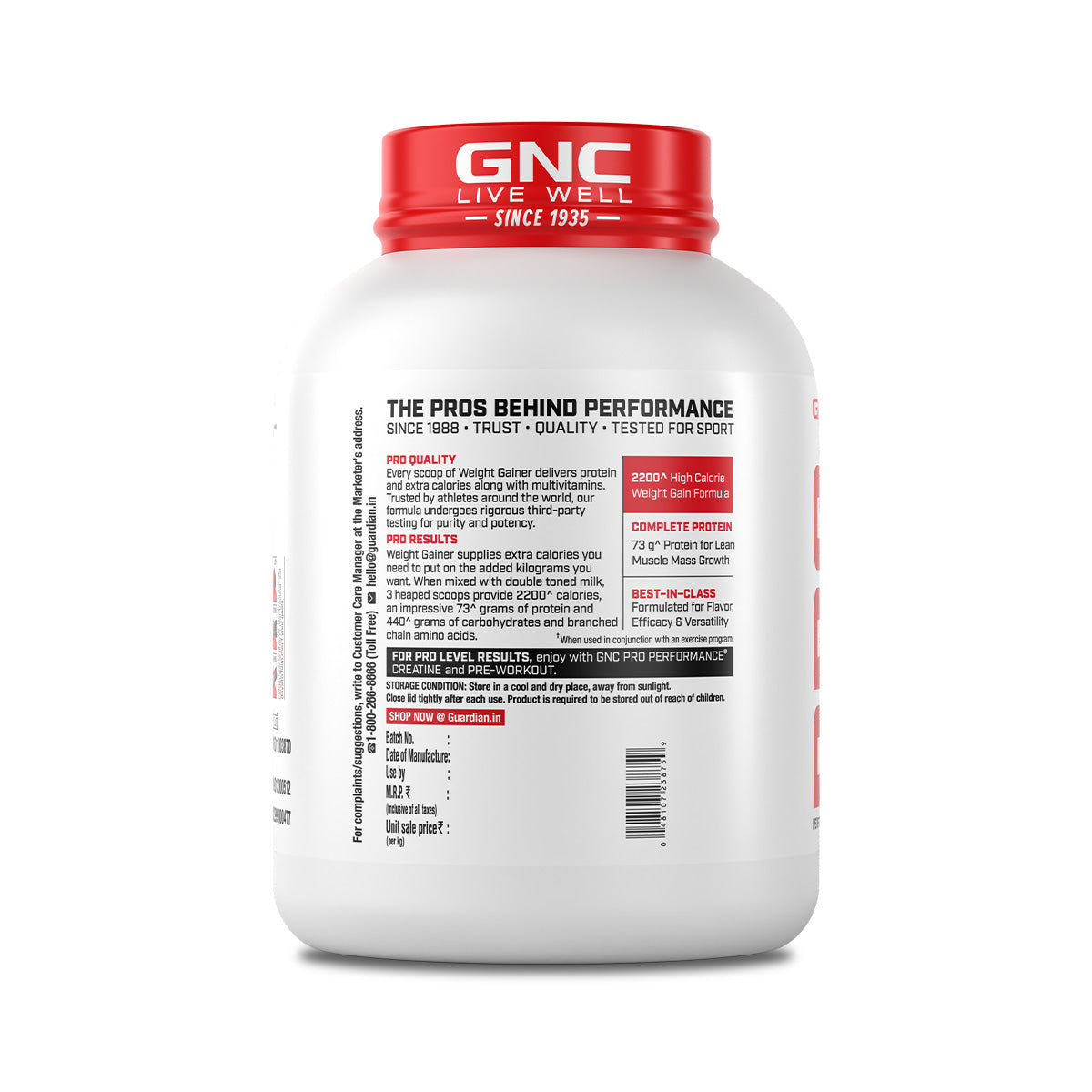 Out Angled Ethod Ass Gainer Powder, Tropical Banana 6kg 100 Scoops | High Calorie Whey Protein - View #7