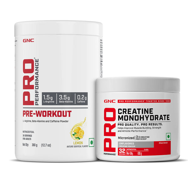 GNC Pro Performance Pre-Workout + Creatine 100 gms