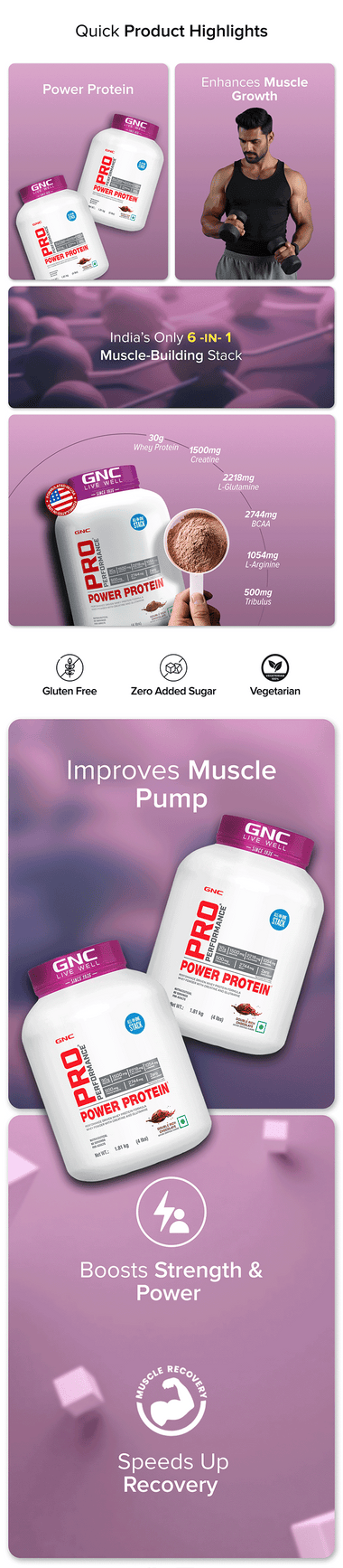 GNC Pro Performance Power Protein