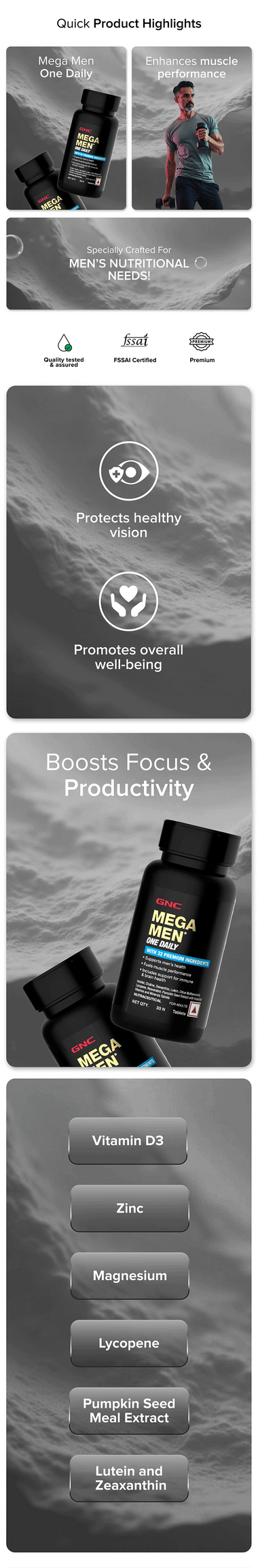 One Daily Multivitamin