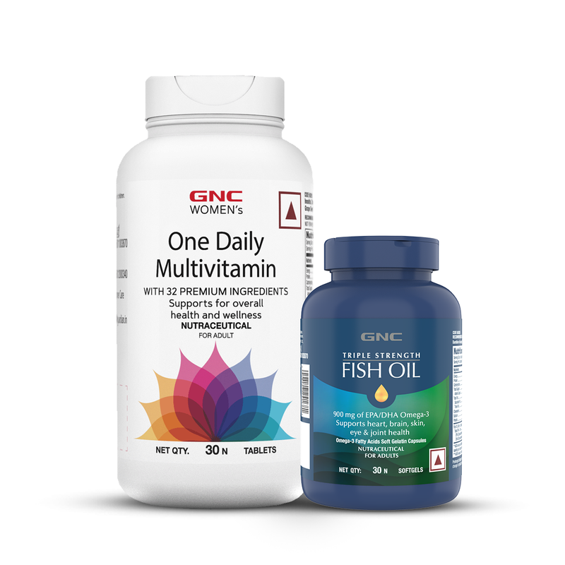 One Daily Multivitamin + Triple Strength Fish Oil