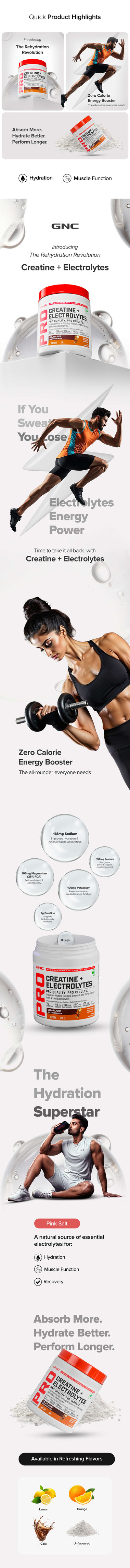 Creatine + Electrolytes