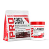 100% Whey (New Formulation) + L-Leucine (100g)