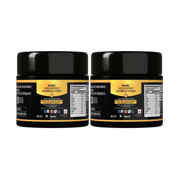 4x Omega-3 Pure Triglyceride 30