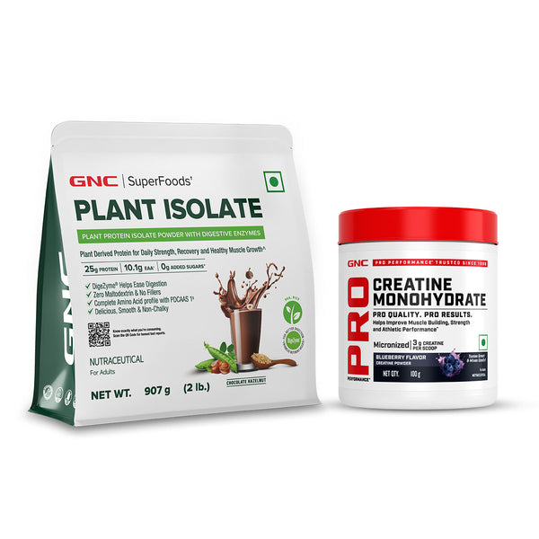 GNC Superfood Plant isolate + Creatine Monohydrate 100g