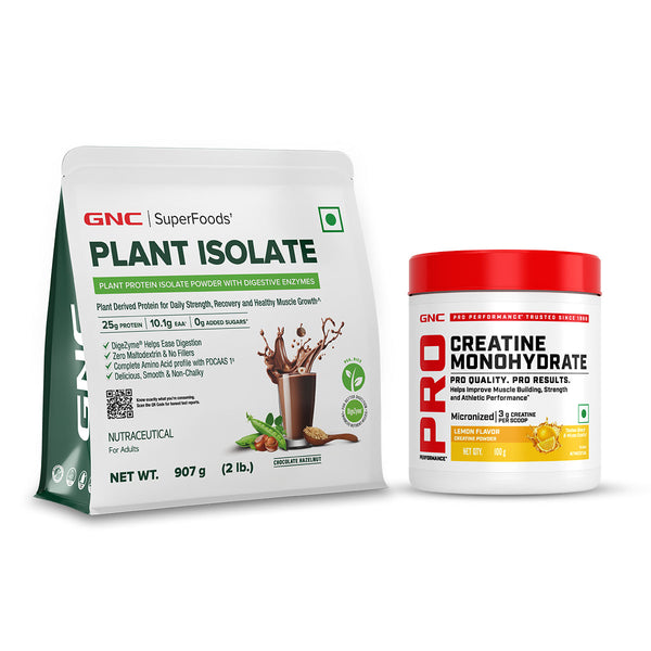 GNC Superfood Plant isolate + Creatine Monohydrate 100g