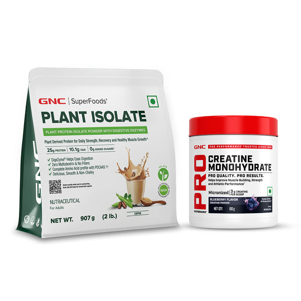 GNC Superfood Plant isolate + Creatine Monohydrate 100g