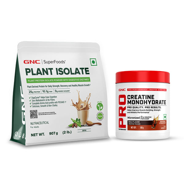 GNC Superfood Plant isolate + Creatine Monohydrate 100g