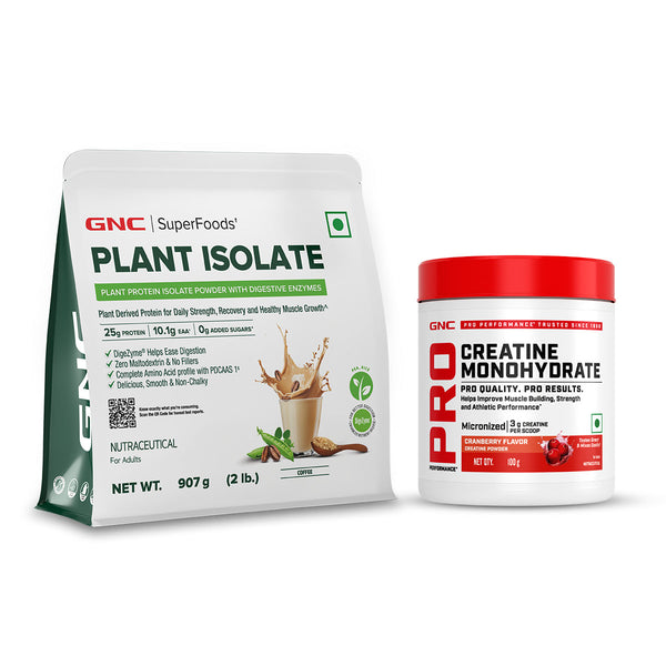 GNC Superfood Plant isolate + Creatine Monohydrate 100g