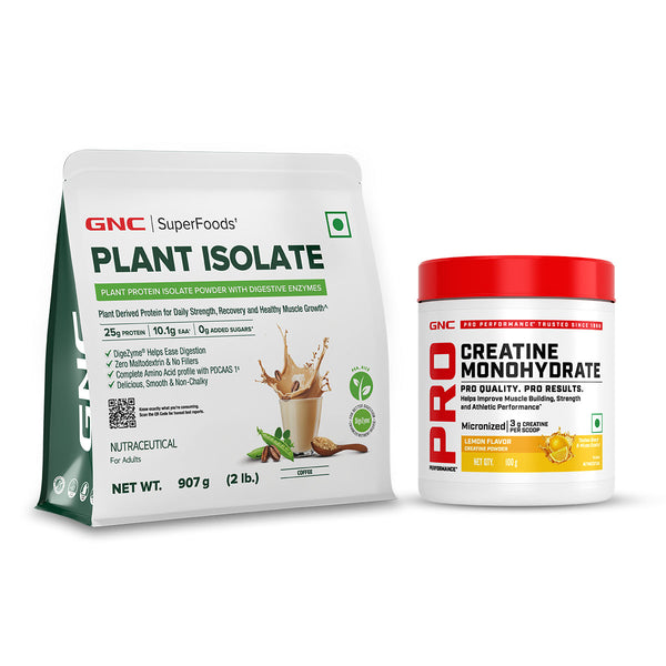 GNC Superfood Plant isolate + Creatine Monohydrate 100g