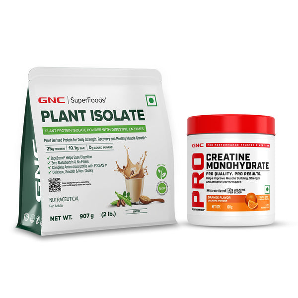 GNC Superfood Plant isolate + Creatine Monohydrate 100g