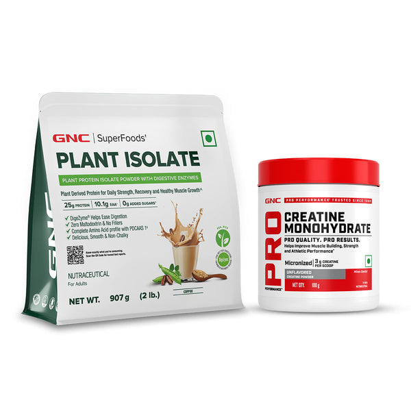 GNC Superfood Plant isolate + Creatine Monohydrate 100g