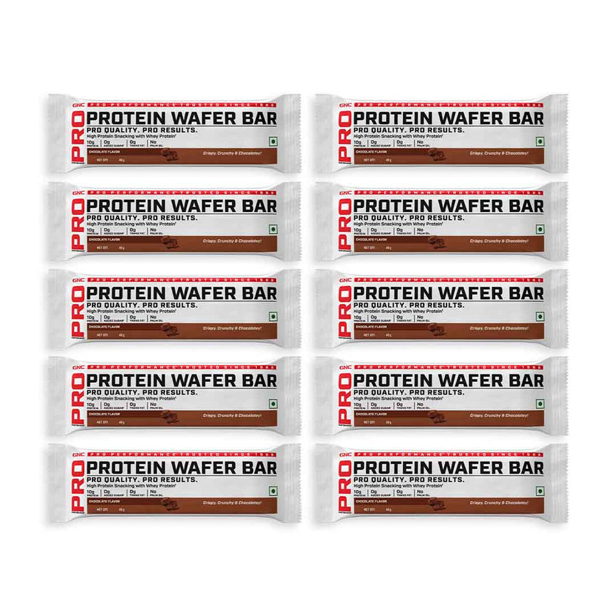 Chocolate Protein Wafer Bar x 10 - Pack of 10 / Chocolate