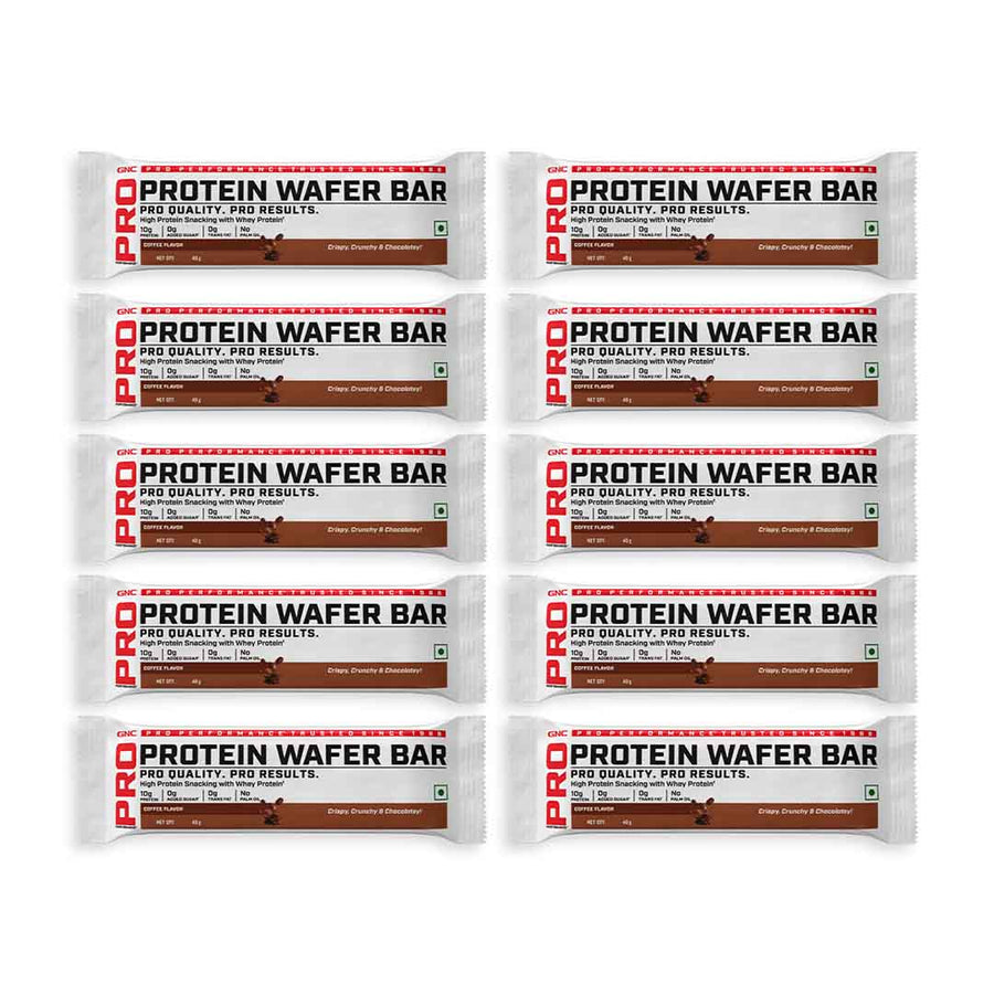 Protein Wafer Bar x 10 Coffee Flavour - Pack of 10 / Coffee