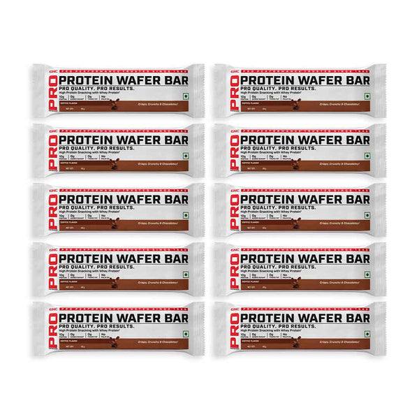 GNC Protein Wafer Bar x 10 Coffee Flavour