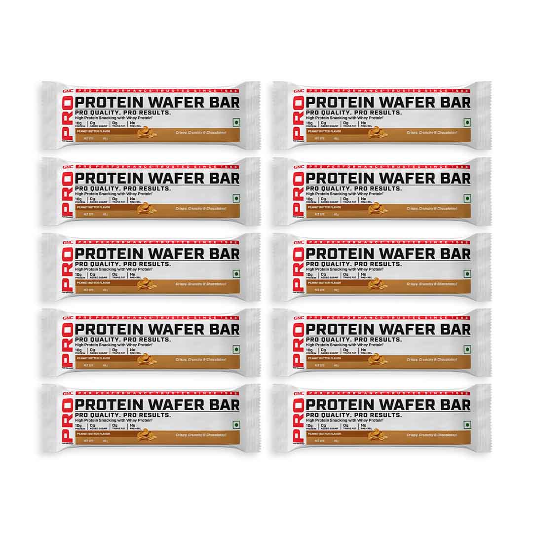  Protein Wafer Bar x 10 Peanut Flavour