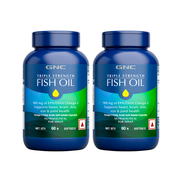 GNC Triple Strength Fish Oil 60