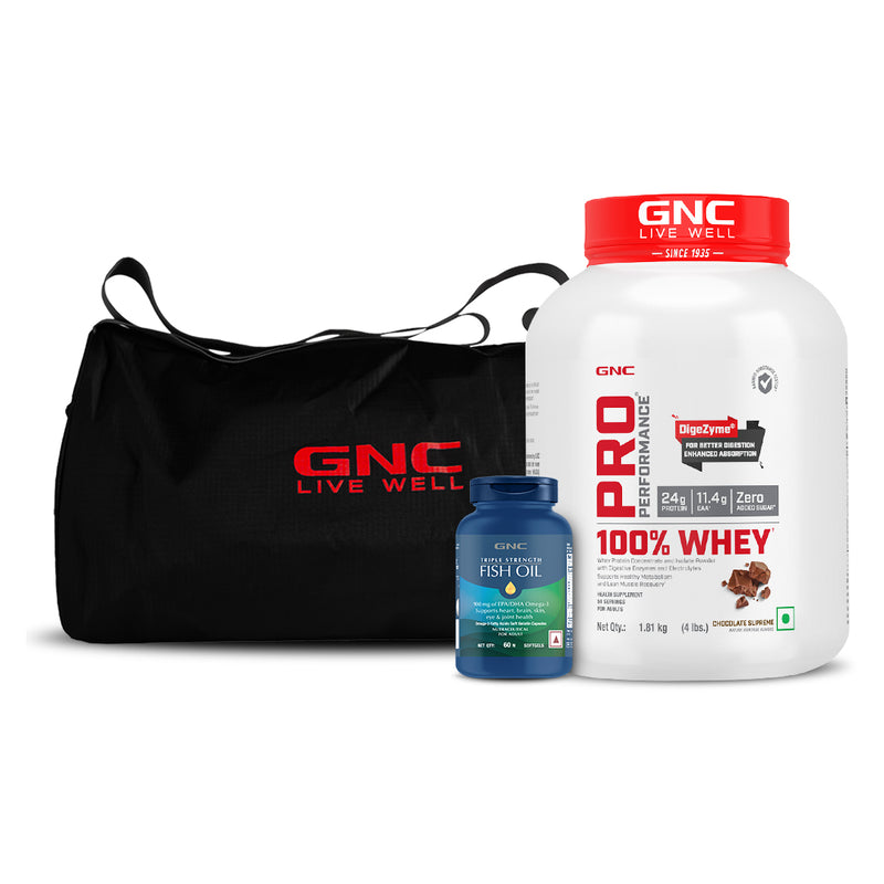 100% Whey Protein With Triple Strength Fish Oil