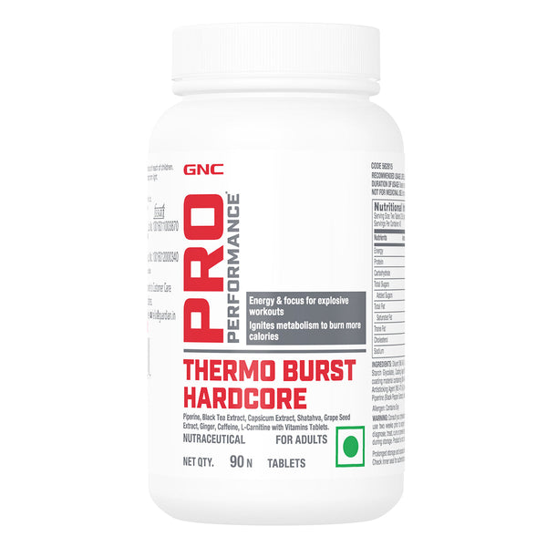 GNC Pro Performance Thermoburst Hardcore