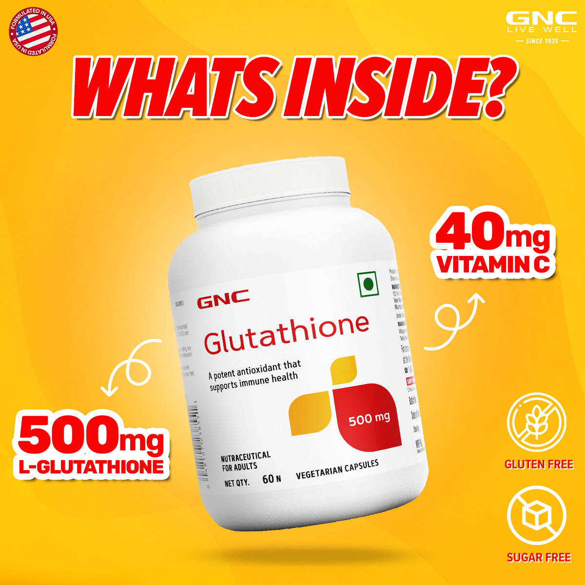GNC L-Glutathione GNC L-Glutathione