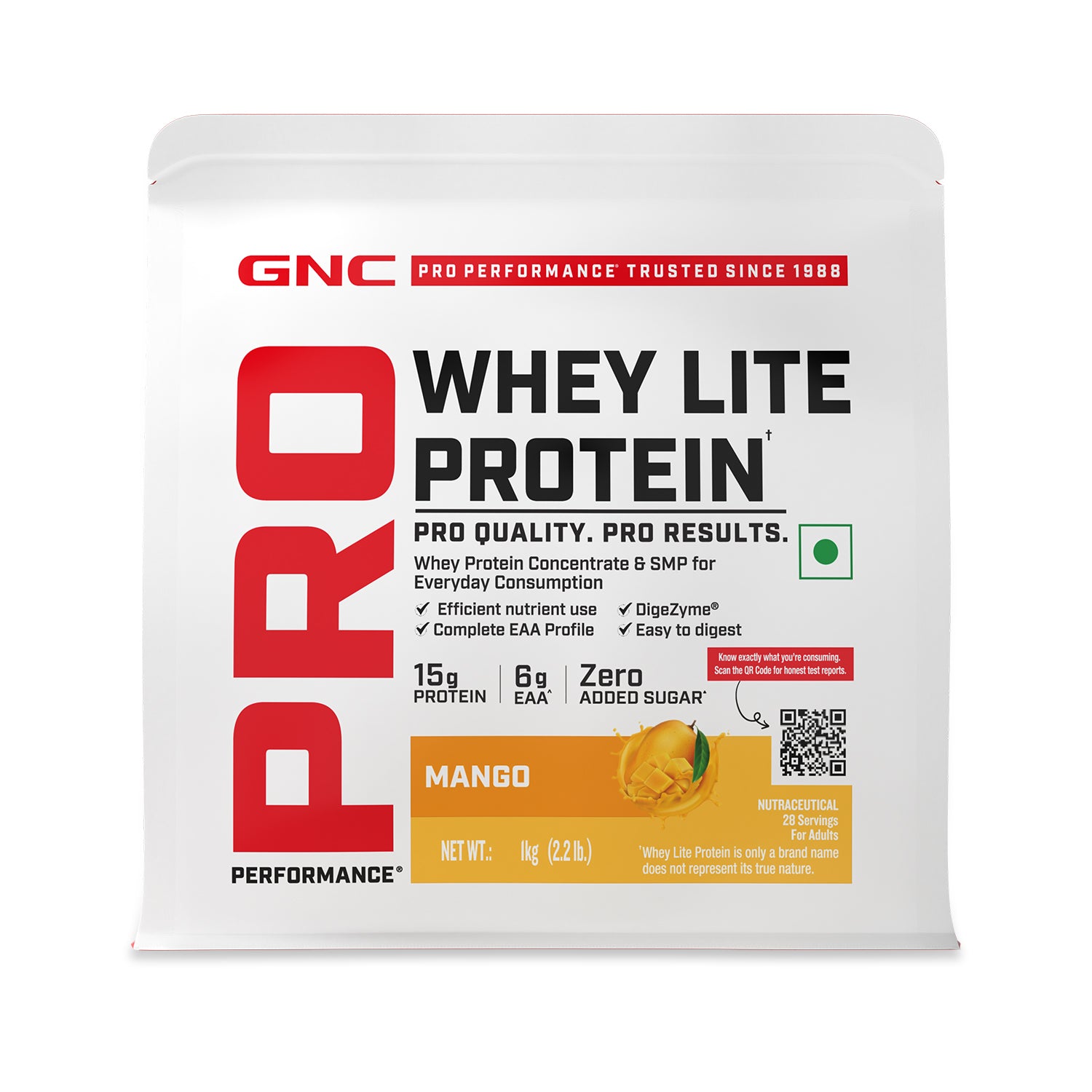 GNC Pro Performance Whey Lite 15gm Protein
