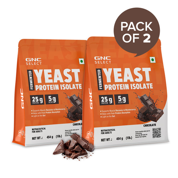 GNC Select Fermented Yeast Protein Isolate (Pack of 2)