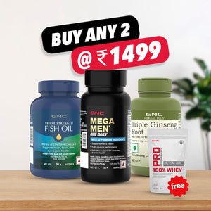 GNC - Buy 2 for ₹ 1499